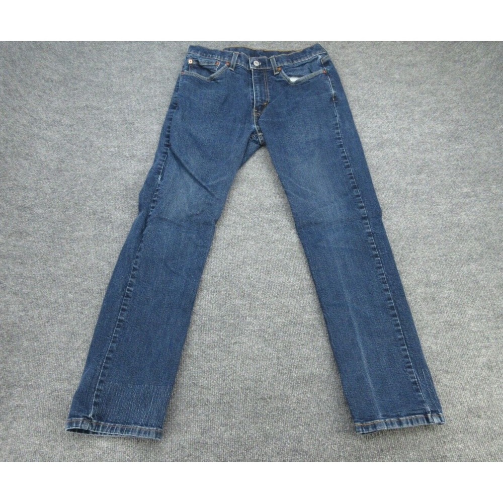 Levi Levi Mens Jeans 514 Straight Blue Denim Medium Wash W34 L32